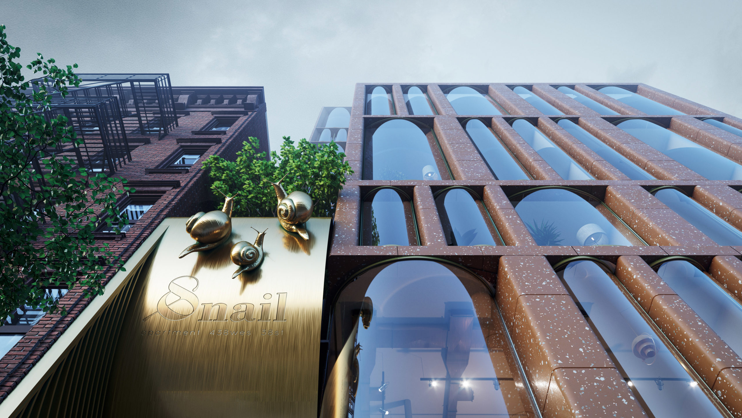 The Snail Apartments by archimatika, New York City, New York